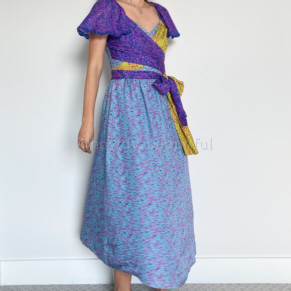 Tanya Taylor Tiegan Midi Dress Confetti Size 0 - Picture 7 of 10